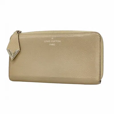 Pre-owned Louis Vuitton Galle Long Wallet (bi-fold) () In Blue