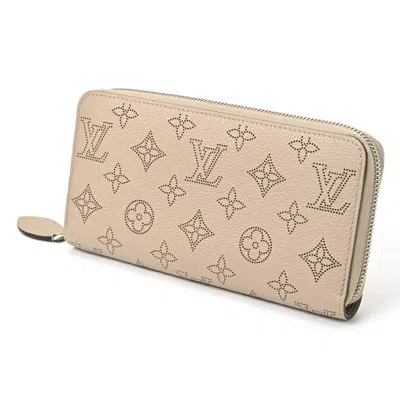 Pre-owned Louis Vuitton Galle Mahina Leather Long Wallet (bi-fold) ()