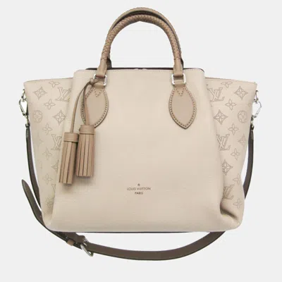 Pre-owned Louis Vuitton Galle Mahina Leather Omere Shoulder Bag