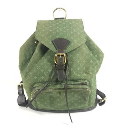Pre-owned Louis Vuitton Galle Monogram Tst Khaki Monogram Mini Backpack () In Galle, Monogram, Tst Khaki