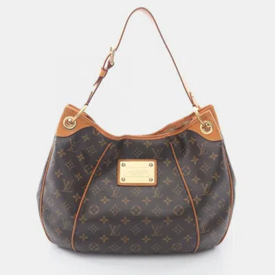 Pre-owned Louis Vuitton Galliera Pm Shoulder Bag Monogram Canvas Brown