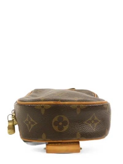 Pre-owned Louis Vuitton Gange Monogram Belt Bag In Brown