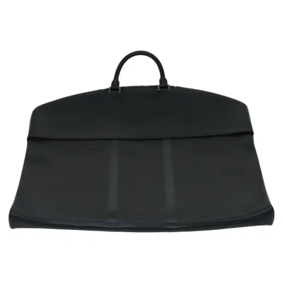 Pre-owned Louis Vuitton Garment Black Leather Travel Bag ()