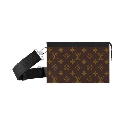 Pre-owned Louis Vuitton Gaston Wearable Wallet 'brown Monogram Canvas' | Men's Size Onesize