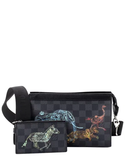 Louis Vuitton Gaston Wearable Wallet Limited Edition Wild Animals Damier  Graphite (authentic Pre-lo