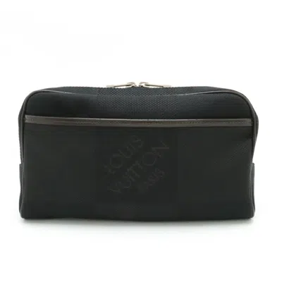 Pre-owned Louis Vuitton Geant Acrobat Canvas Shoulder Bag () In Black
