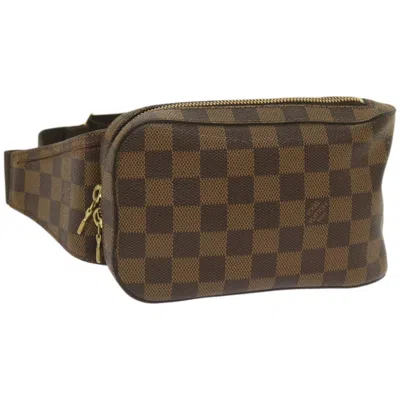 Pre-owned Louis Vuitton Geronimos Brown Canvas Shoulder Bag ()
