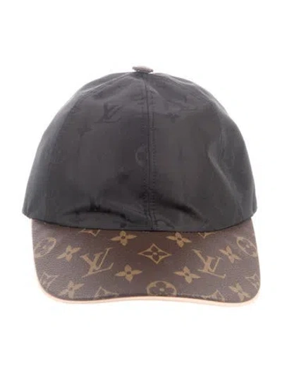 Pre-owned Louis Vuitton Get Ready Baseball Cap In Black