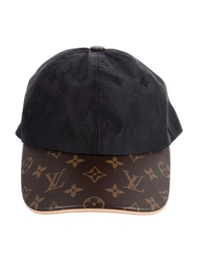 Pre-owned Louis Vuitton Get Ready Baseball Cap In Black/brown