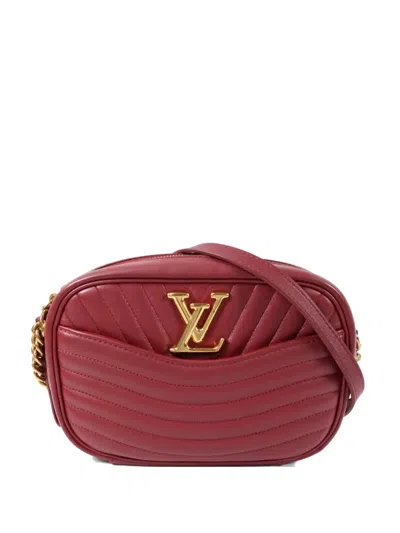 Louis Vuitton Ghw New Wave Chain-strap Shoulder Bag In Red