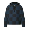 Louis Vuitton Giant Damier Laces Windbreaker In Blue