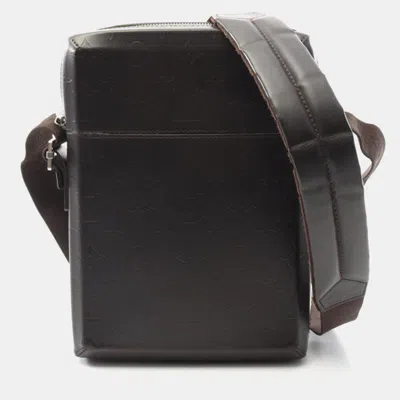 Pre-owned Louis Vuitton Glace Bobby Cafe Brown Monogram Shoulder Bag