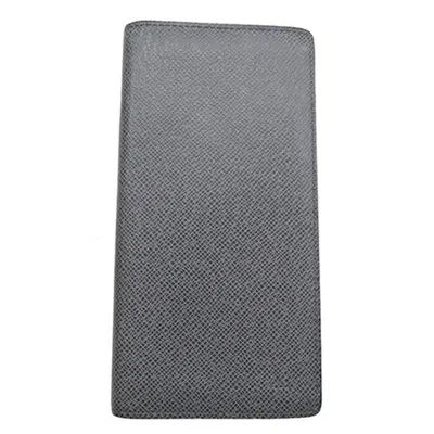 Pre-owned Louis Vuitton Glacier Taiga Leather Wallet (bi-fold) ()