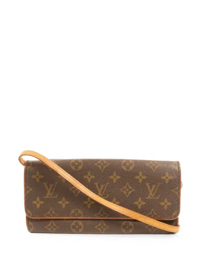 Louis Vuitton Gm Pochette Twin Shoulder Bag In Blue
