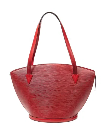 Pre-owned Louis Vuitton Gm St-jacques Shoulder Bag In Red