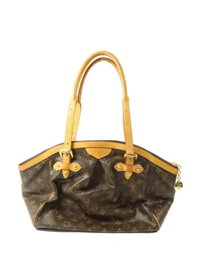 Pre-owned Louis Vuitton Gm Tivoli Monogram-pattern Tote Bag In Brown