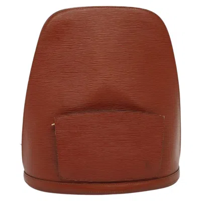 Pre-owned Louis Vuitton Gobelins Brown Leather Shoulder Bag ()