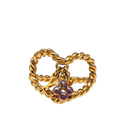 Pre-owned Louis Vuitton Gold Band Ring ()