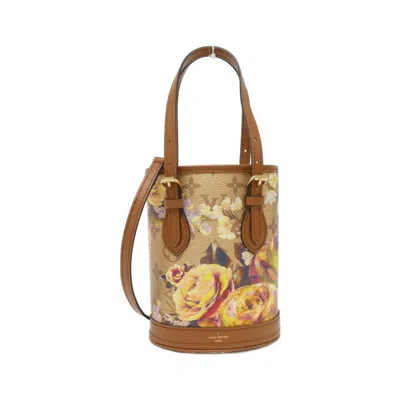 Pre-owned Louis Vuitton Gold Coated Canvas Shoulder Bag ()