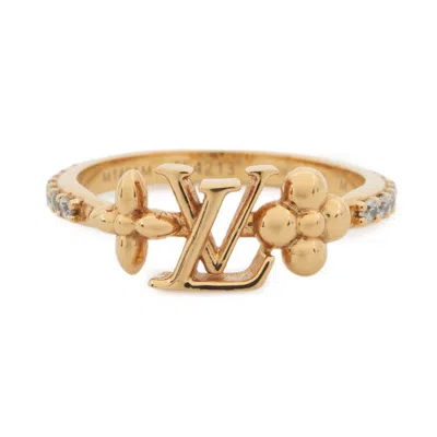 Pre-owned Louis Vuitton Gold Gold Plating Band Ring ()