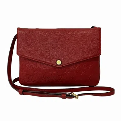 Pre-owned Louis Vuitton Grape Leather Shoulder Bag ()