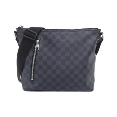 Pre-owned Louis Vuitton Graphite Coated Canvas Shoulder Bag () In Gray