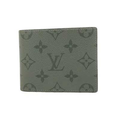 Pre-owned Louis Vuitton Gray Bill Wallet (bi-fold) ()