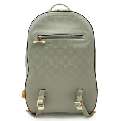 Pre-owned Louis Vuitton Gray Canvas Backpack ()