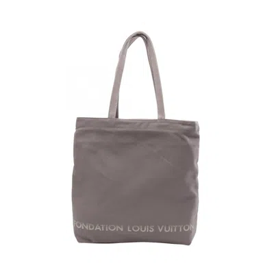 Pre-owned Louis Vuitton Gray Canvas Tote Bag ()