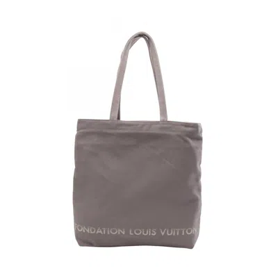 Pre-owned Louis Vuitton Gray Canvas Tote Bag ()