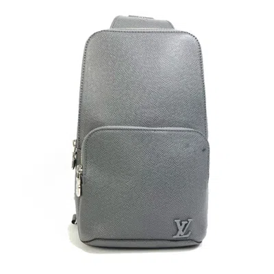 Pre-owned Louis Vuitton Gray Leather Shoulder Bag ()