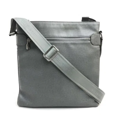 Pre-owned Louis Vuitton Gray Leather Shoulder Bag ()