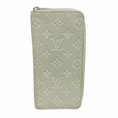 Pre-owned Louis Vuitton Gray Long Wallet (bi-fold) ()