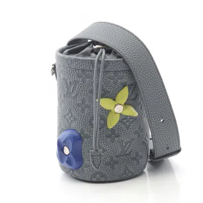 Pre-owned Louis Vuitton Gray Multi-color Leather Pouch Shoulder Bag ()