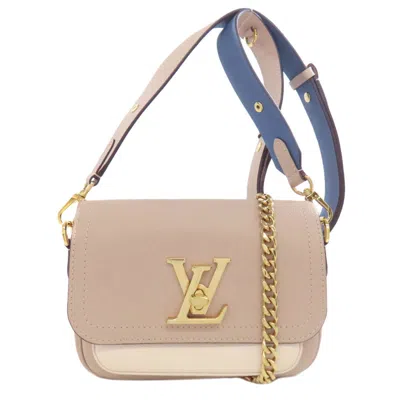 Pre-owned Louis Vuitton Grayish Leather Shoulder Bag ()