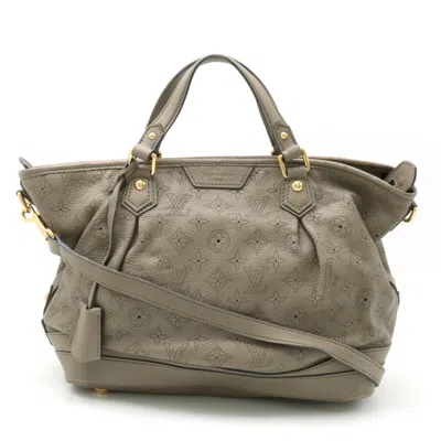 Pre-owned Louis Vuitton Grayish Taupe Leather Shoulder Bag Tote Bag () In Grayish, Taupe