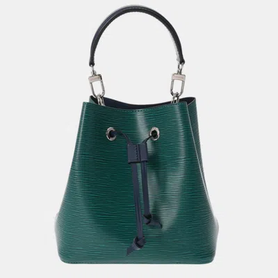 Pre-owned Louis Vuitton Green Epi Leather Néonoé Bb Bag