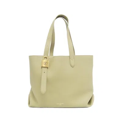 Pre-owned Louis Vuitton Green Leather Handbag Tote Bag ()