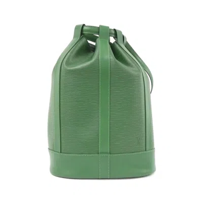 Pre-owned Louis Vuitton Green Leather Shoulder Bag ()
