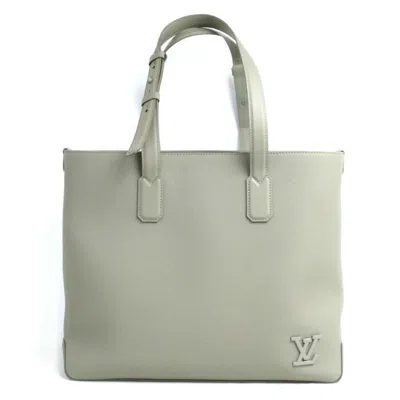 Pre-owned Louis Vuitton Green Leather Tote Bag ()