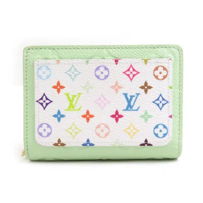 Pre-owned Louis Vuitton Green Monogram Empreinte Wallet (bi-fold) ()