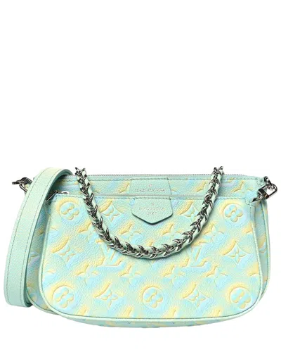 Pre-owned Louis Vuitton Summer Stardust Leather Pochette