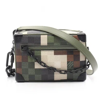 Pre-owned Louis Vuitton Green Multi-color Coated Canvas Pvc Leather Shoulder Bag ()