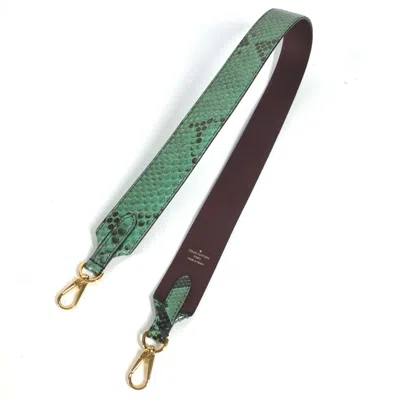 Pre-owned Louis Vuitton Green Other Chain/shoulder Wallet ()