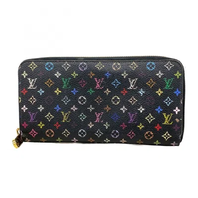 Pre-owned Louis Vuitton Grenade Noir Long Wallet (bi-fold) () In Multi