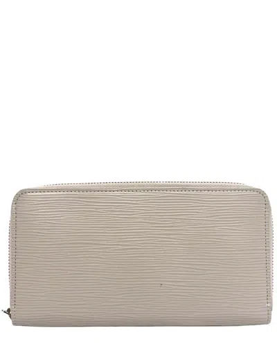 Pre-owned Louis Vuitton Gres Epi Leather Zippy Wallet (authentic Pre-loved)