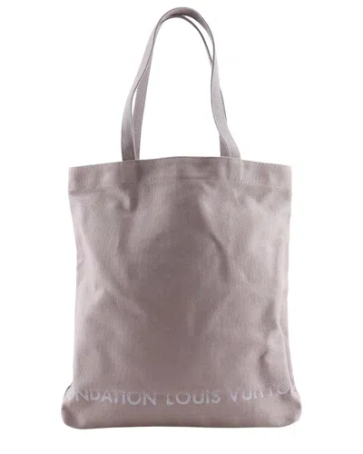 Louis Vuitton Grey Canvas Fondation Paris Limited (authentic Pre-loved)