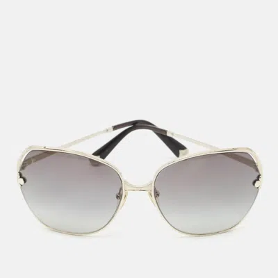 Pre-owned Louis Vuitton Grey Gradient Z0374u Magnolia Oversized Sunglasses