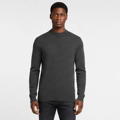 Pre-owned Louis Vuitton Grey Monogram Knit Long Sleeve Sweater M In Gray