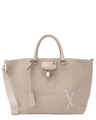 Louis Vuitton Grey Taurillon Pernelle (authentic Pre-loved)